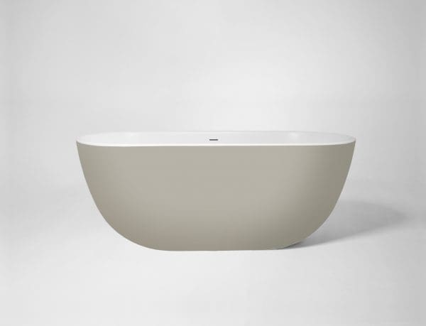8510 Humberto 170x72 Solid Surface vrijstaand bad Grijs