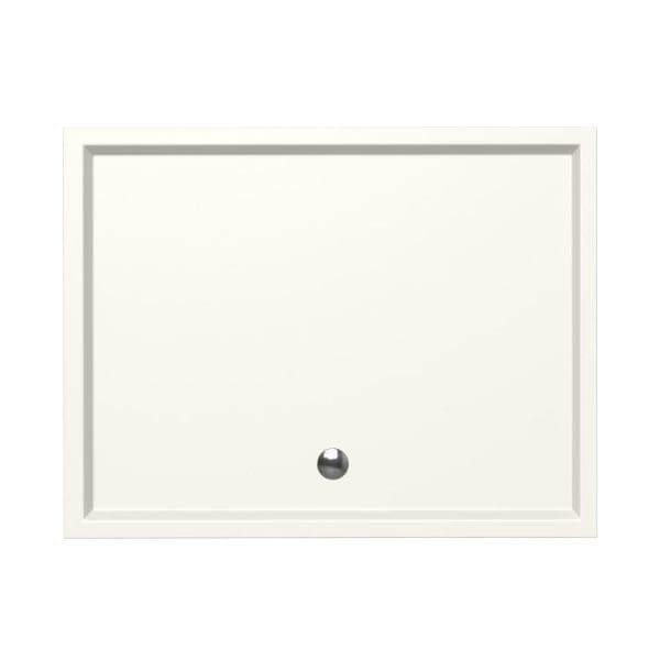 Douchevloer acryl Mariana Plus  130x100  Edelweis
