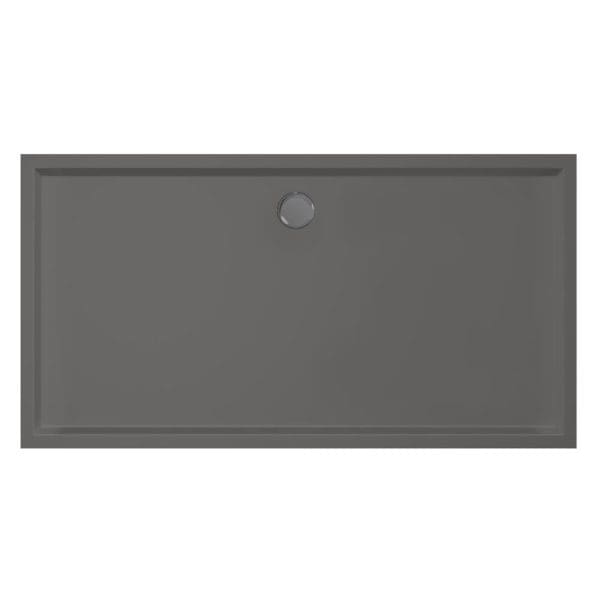 Douchevloer acryl Mariana Plus  170x90  antraciet