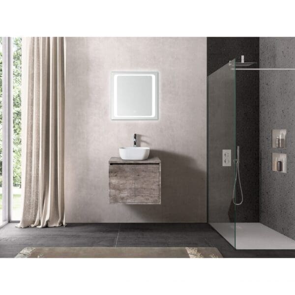 Badkamermeubel steen 60cm Casper