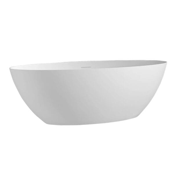 Vrijstaand Bad 180cm Mat Wit - Afbeelding 2
