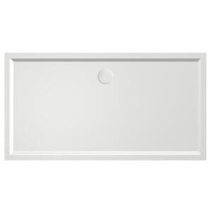 Mariana douchebak  150×80  wit